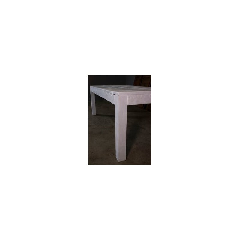 Vintage witte sparren tafel van Maxvintage Sas, Italië 1970
