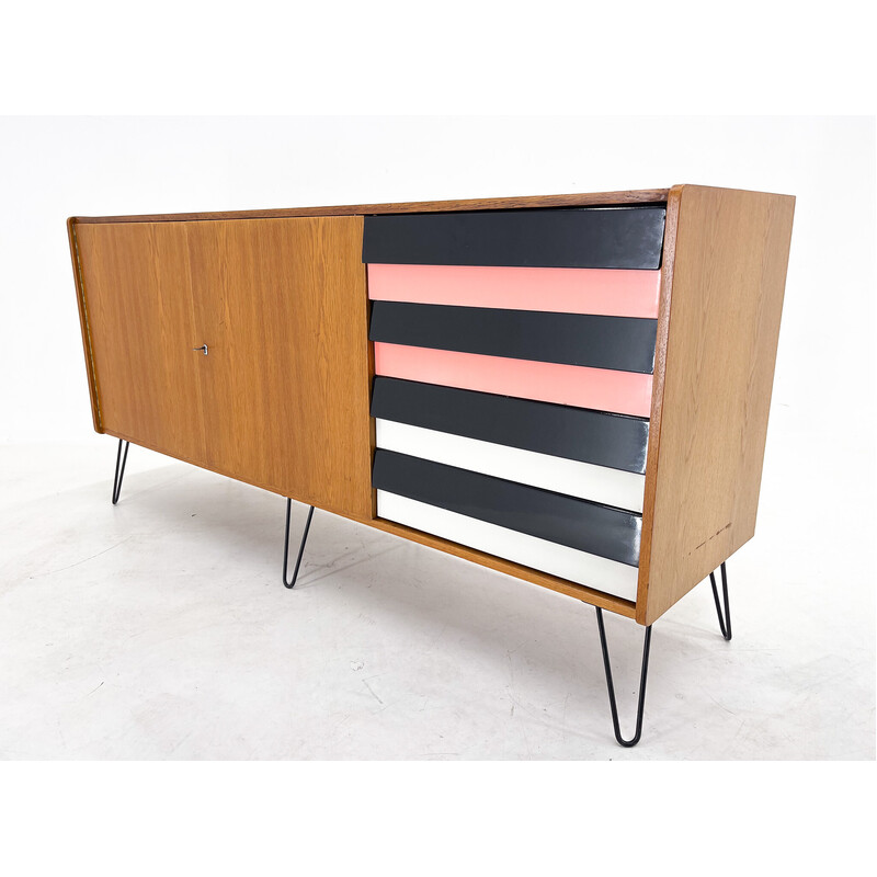 Vintage sideboard with drawers by Jiri Jiroutek, Czechoslovakia 1960