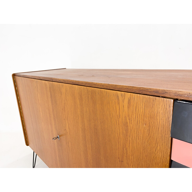 Credenza vintage con cassetti di Jiri Jiroutek, Cecoslovacchia 1960