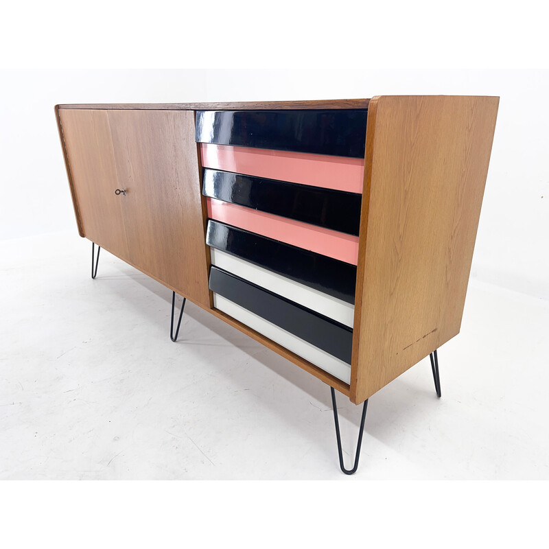 Vintage sideboard with drawers by Jiri Jiroutek, Czechoslovakia 1960