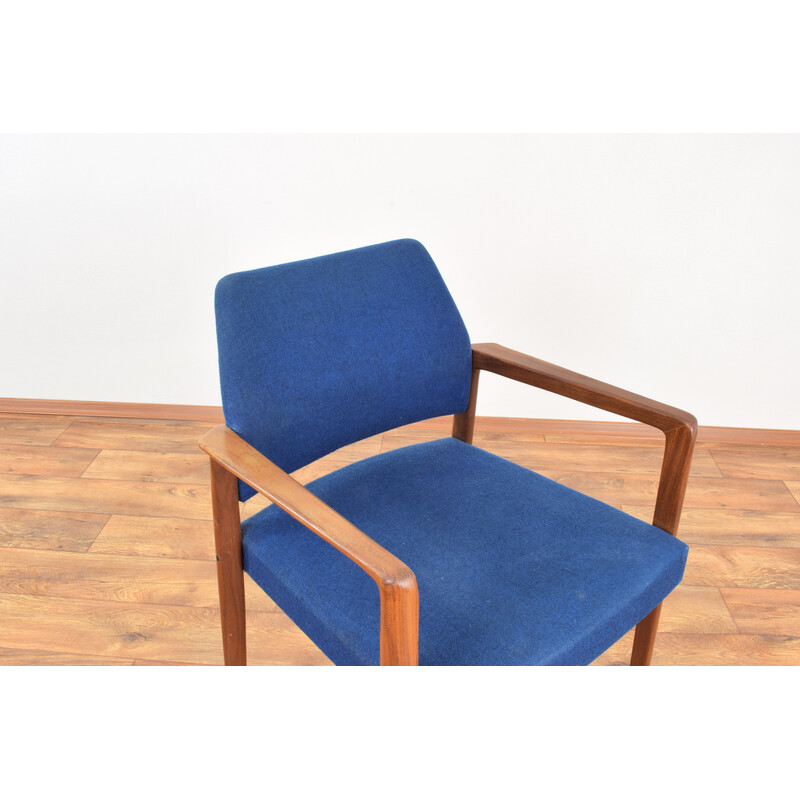 Vintage teakhouten fauteuil, Denemarken 1960