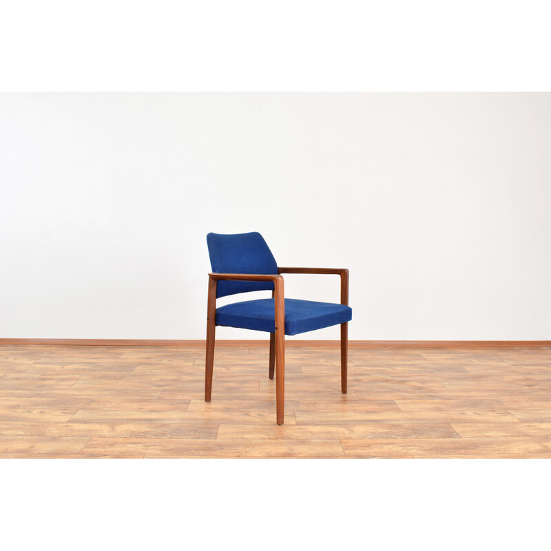 Vintage teakhouten fauteuil, Denemarken 1960