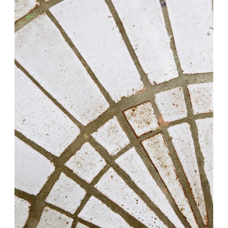 Mosaik-Couchtisch aus der Mitte des Jahrhunderts von Rogier Vandeweghe für Amphora, Belgien 1950er Jahre