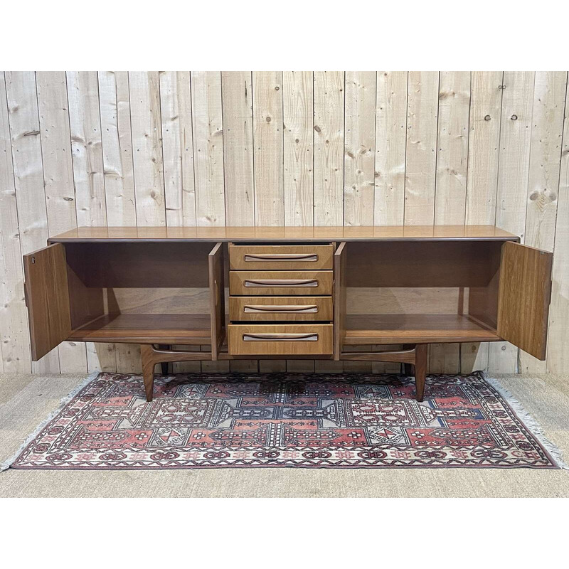 Credenza in teak G Plan Fresco di Victor Wilkins