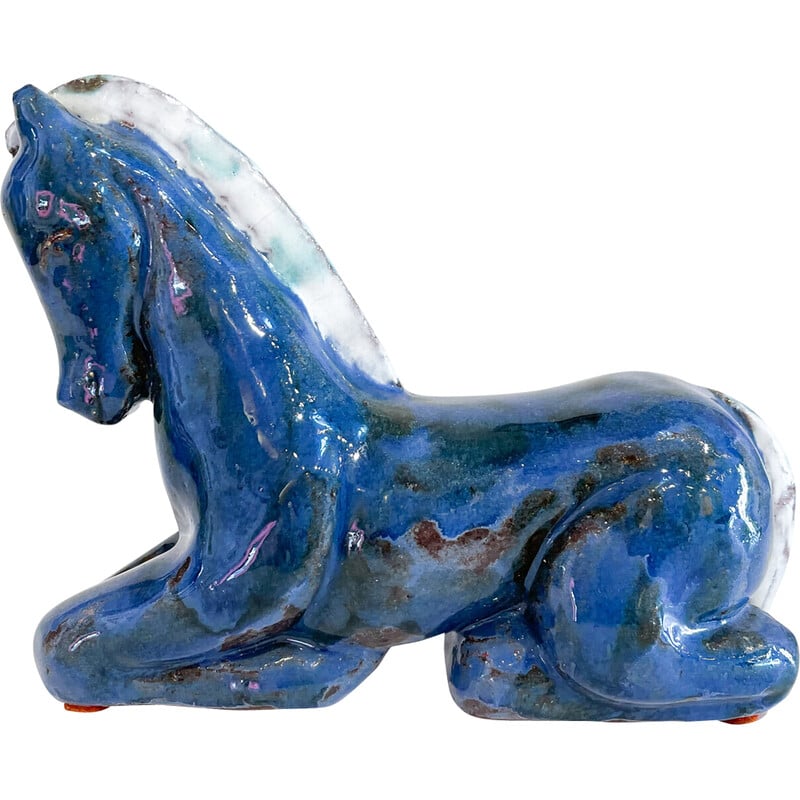 Vintage ceramic horse, Germany