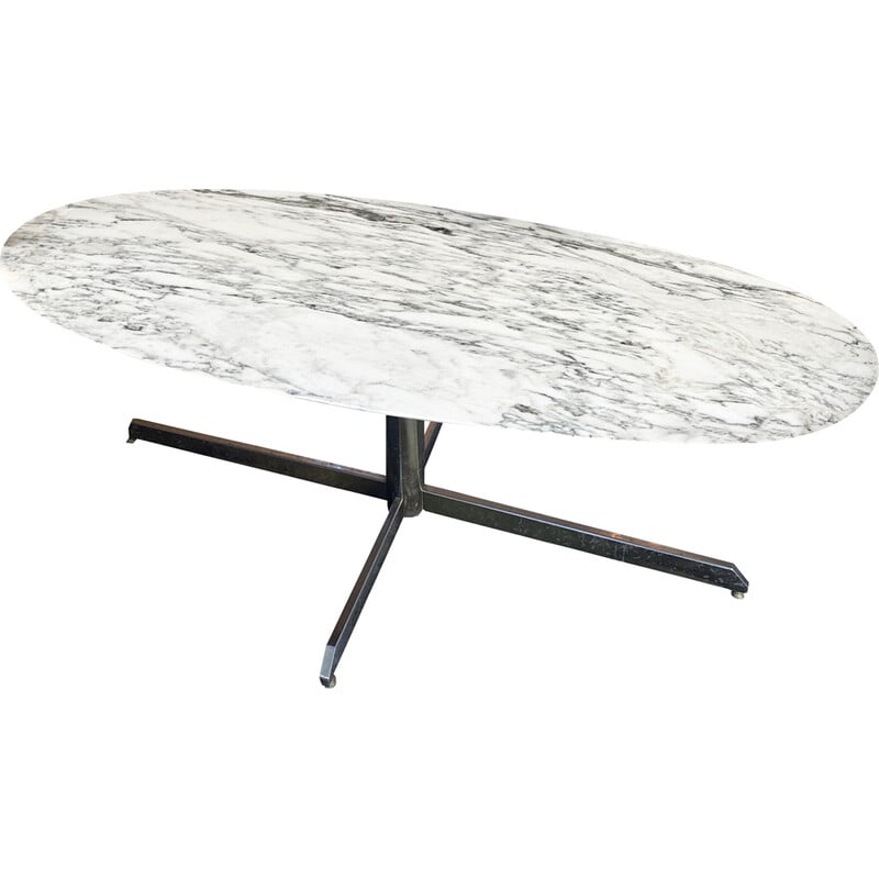 Vintage marble table by Florence Knoll for Roche Bobois