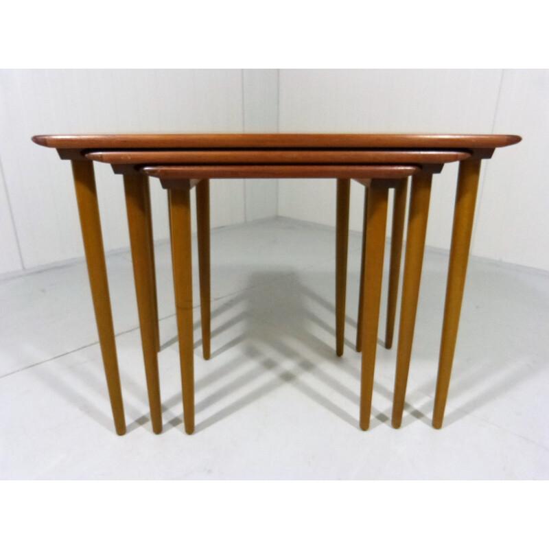 Ensemble de 3 tables gigognes de Torpe Mobelfabrikk - 1960