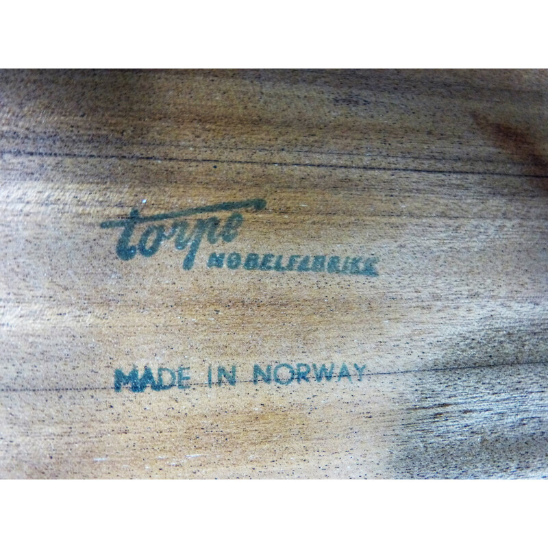 Set of 3 Teak Nesting Tables by Torpe Mobelfabrikk - 1960s