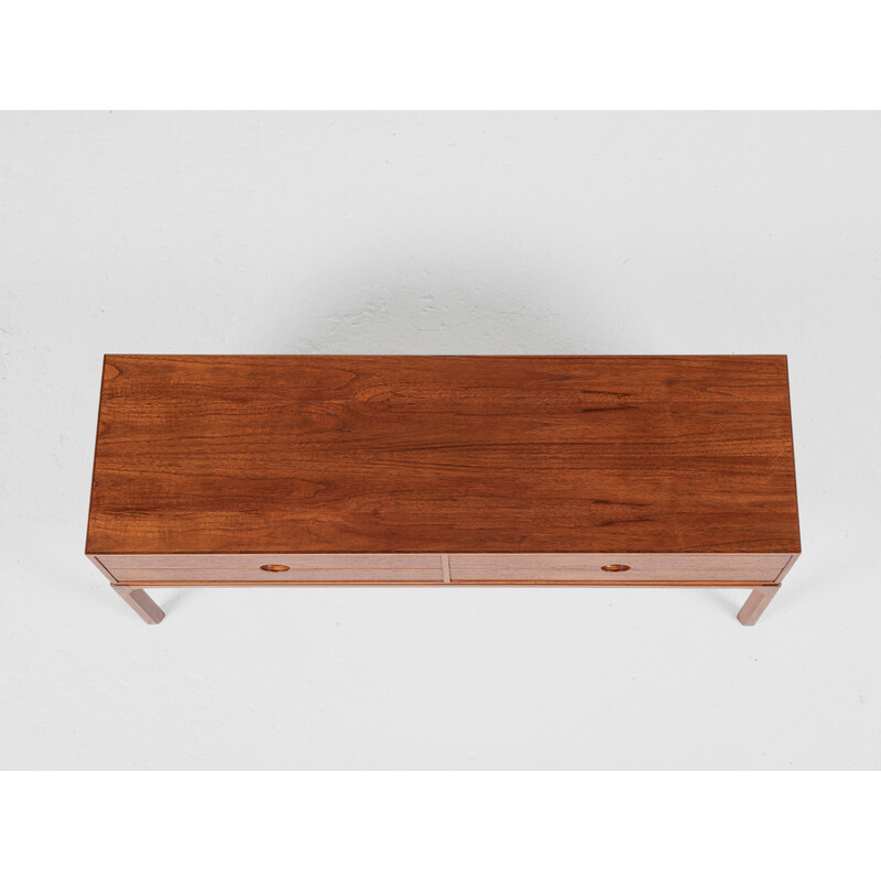 Vintage model 394 teak chest of drawers by Kai Kristiansen for Aksel Kjersgaard, Denmark