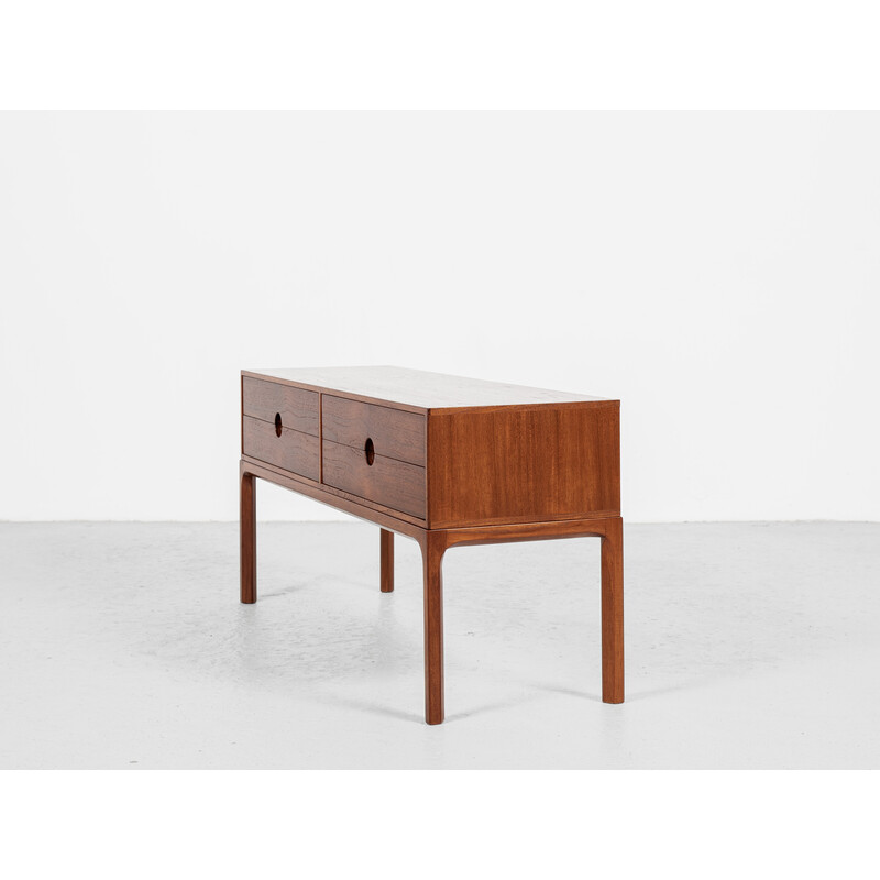 Vintage model 394 teak chest of drawers by Kai Kristiansen for Aksel Kjersgaard, Denmark