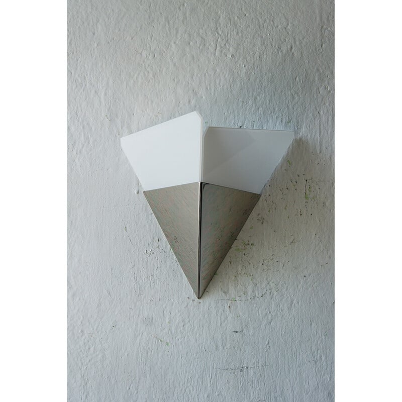 Pair of minimalist vintage wall lamps by J. T. Kalmar