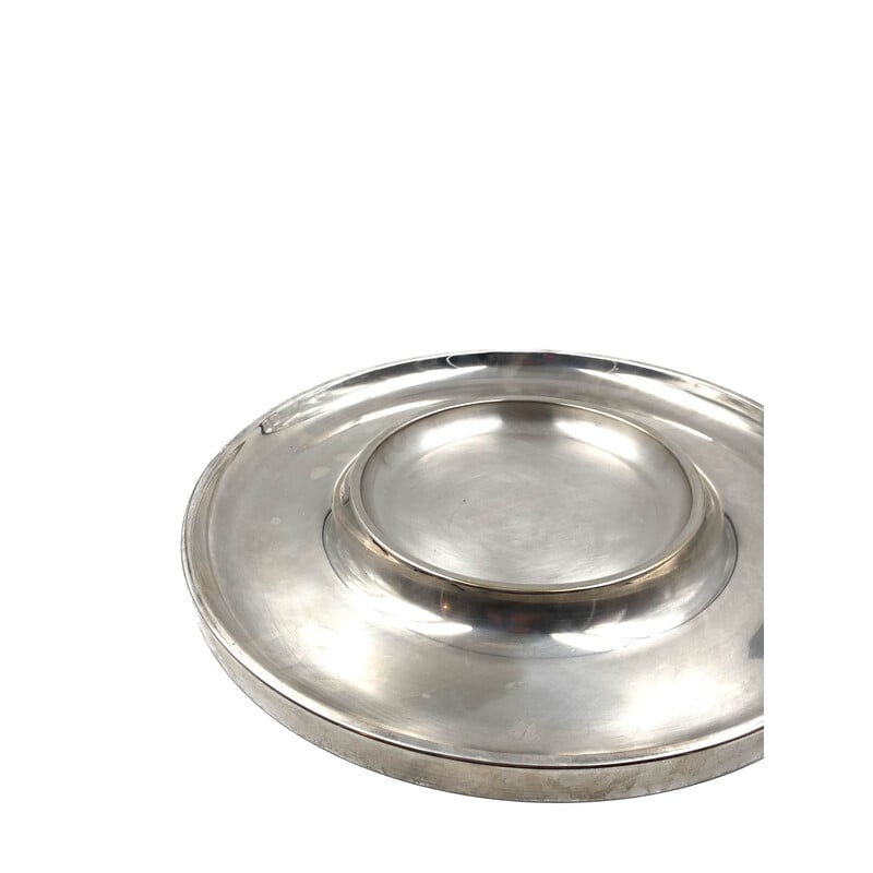 Vintage silver-plated centerpiece by Lino Sabattini, Italy 1970s