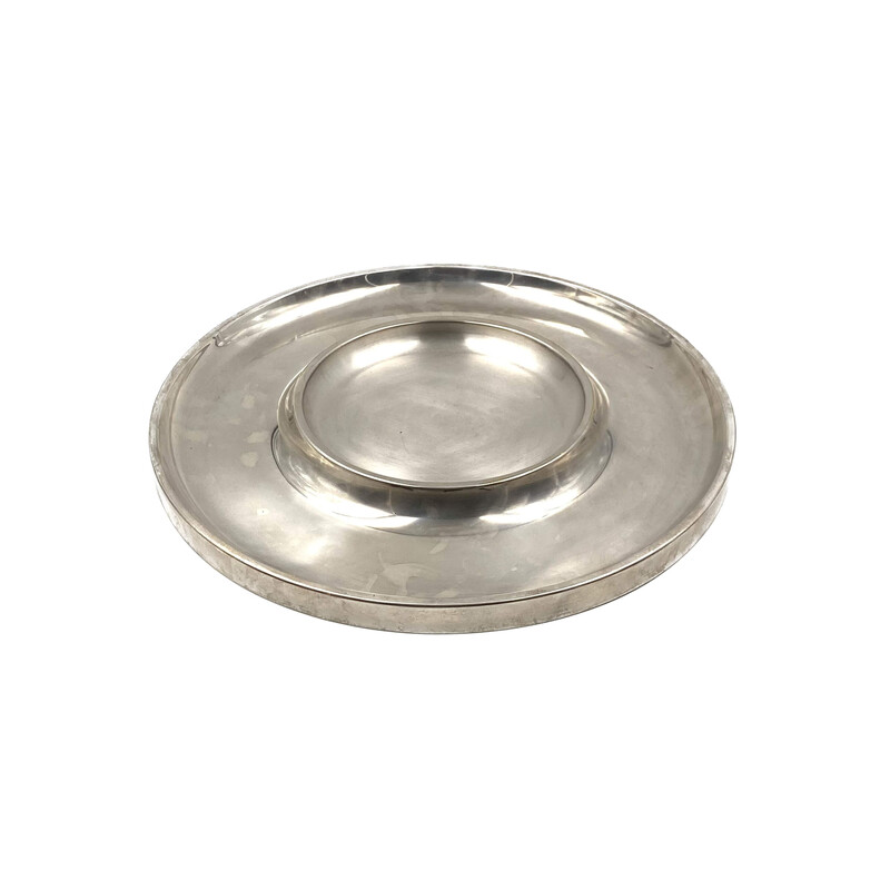 Vintage silver-plated centerpiece by Lino Sabattini, Italy 1970s