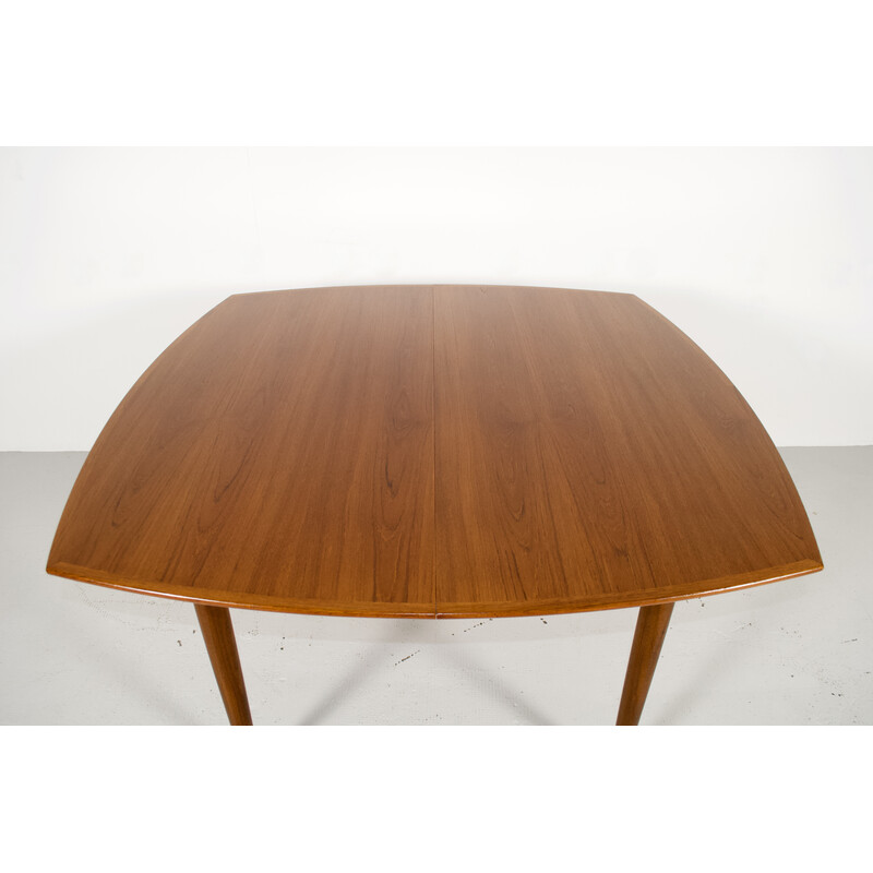 Mesa de teca vintage de Henry Walter Klein para Samcom, 1960