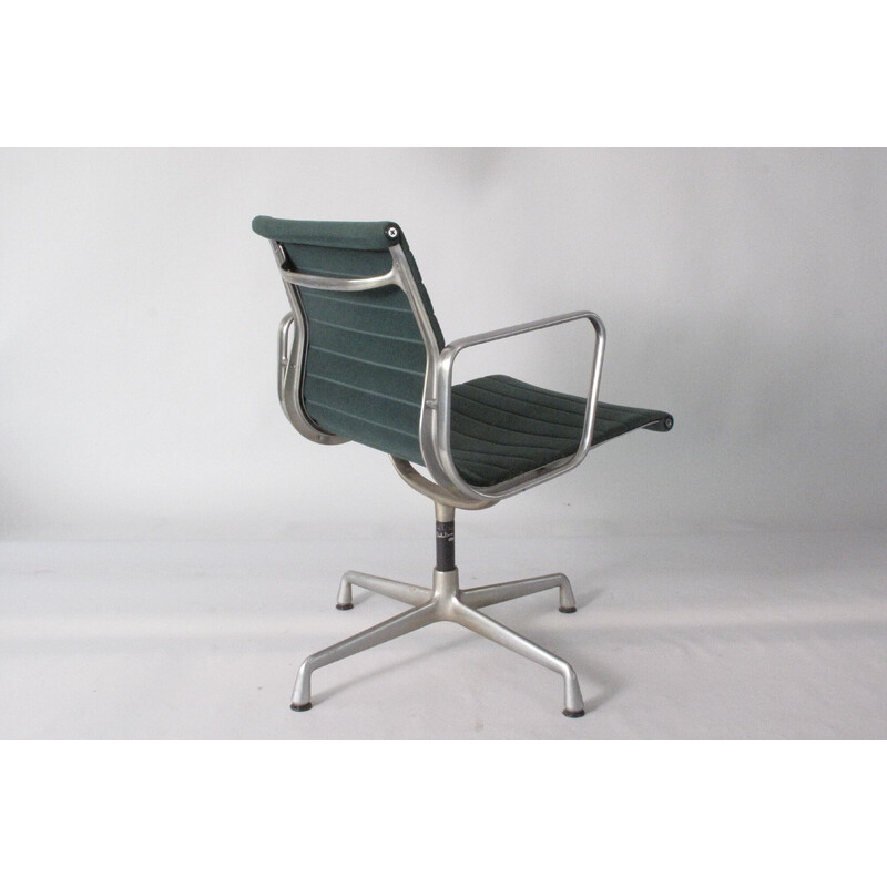 Vintage Ea 108 Sessel aus Aluminium von Charles und Ray Eames für Vitra, 1958