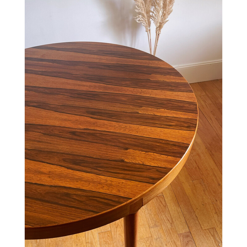 Vintage rosewood table by Harry Ostergaard for Randers Mobelfabrik, 1960