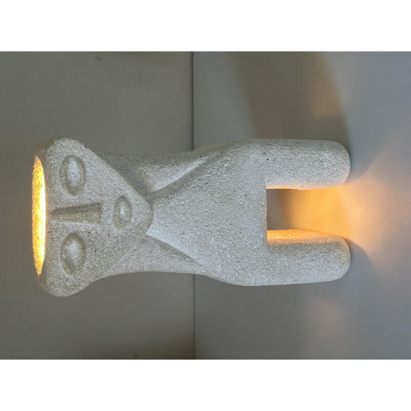 Lámpara vintage de piedra caliza de Albert Tormos, 1960
