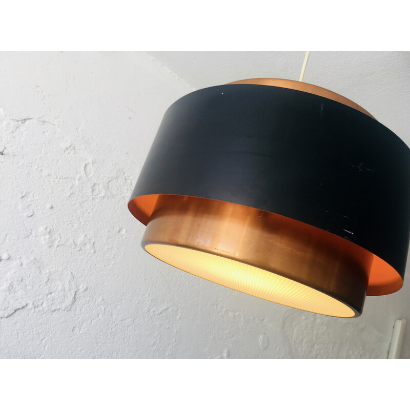 Vintage Saturn pendant lamp by Jo Hammerborg for Fog and Morup, Denmark 1960