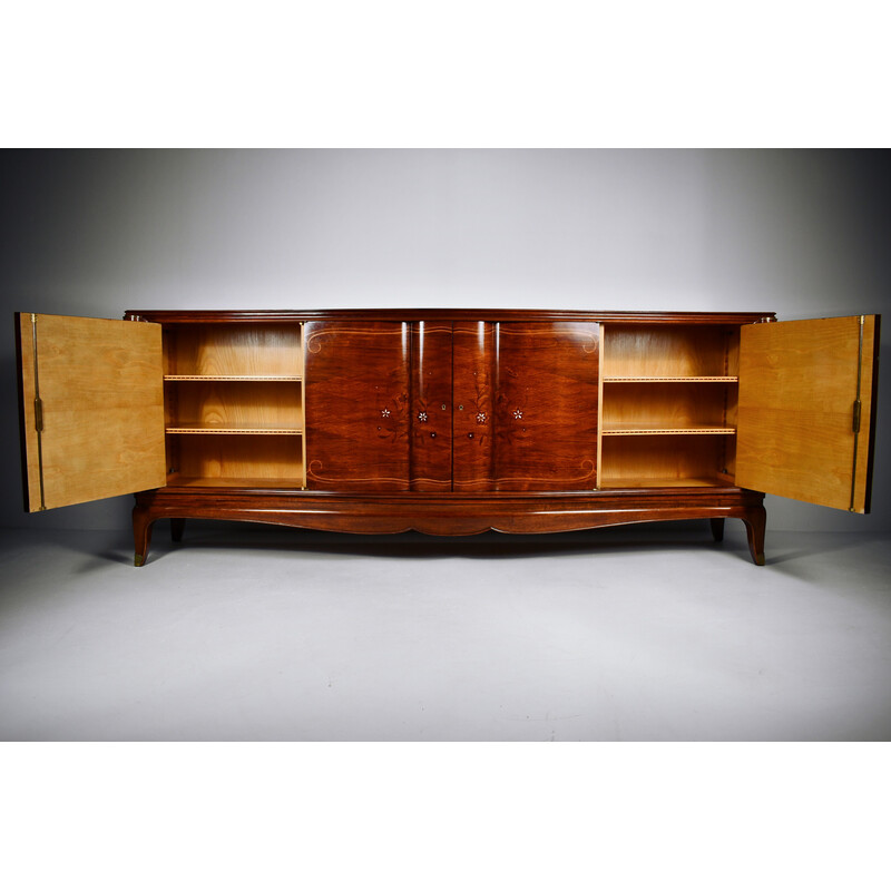 Vintage Art Deco sideboard by Jules Leleu, France 1940