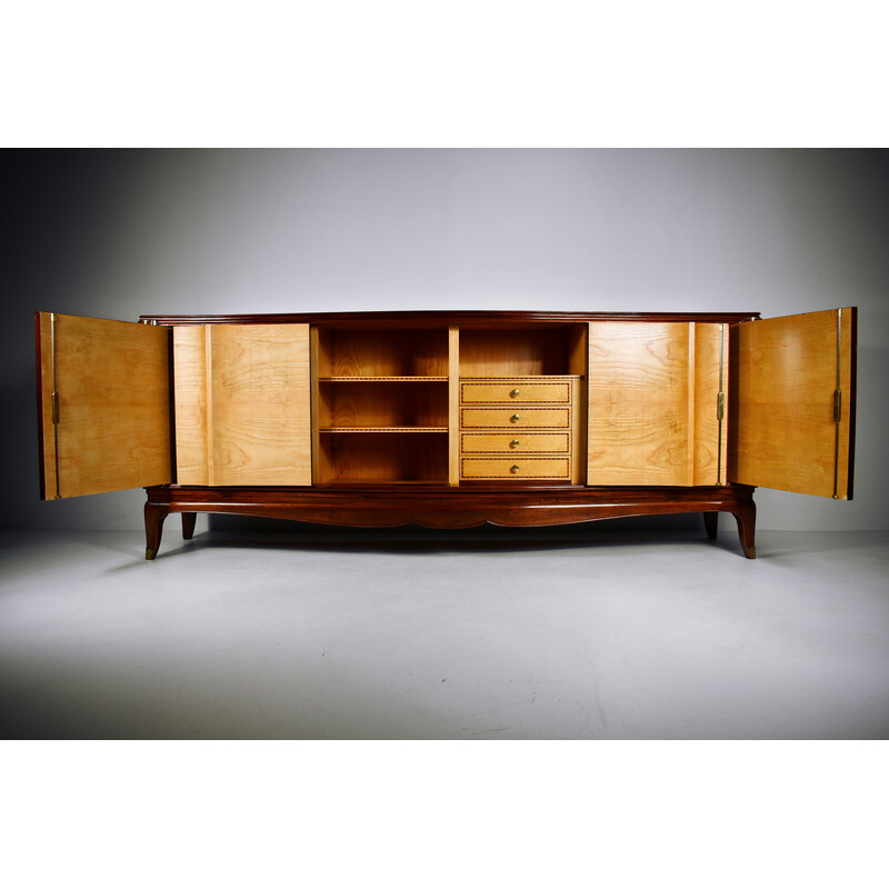 Vintage Art Deco sideboard by Jules Leleu, France 1940