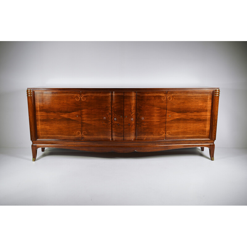 Vintage Art Deco sideboard by Jules Leleu, France 1940