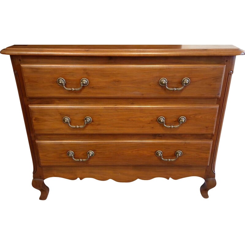 Vintage walnut chest of drawers