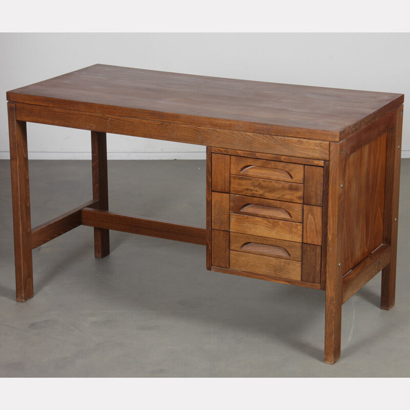 Vintage wooden desk, 1970