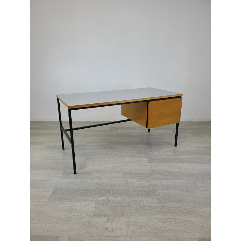 Vintage desk by Pierre Guariche for Minvielle, 1950