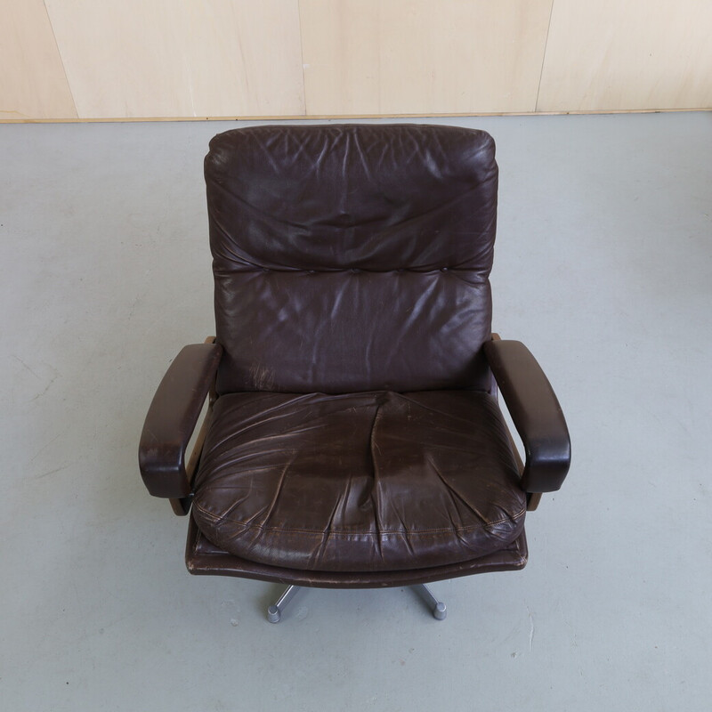 Vintage King fauteuil van André Vandenbeuck voor Strässle, 1960