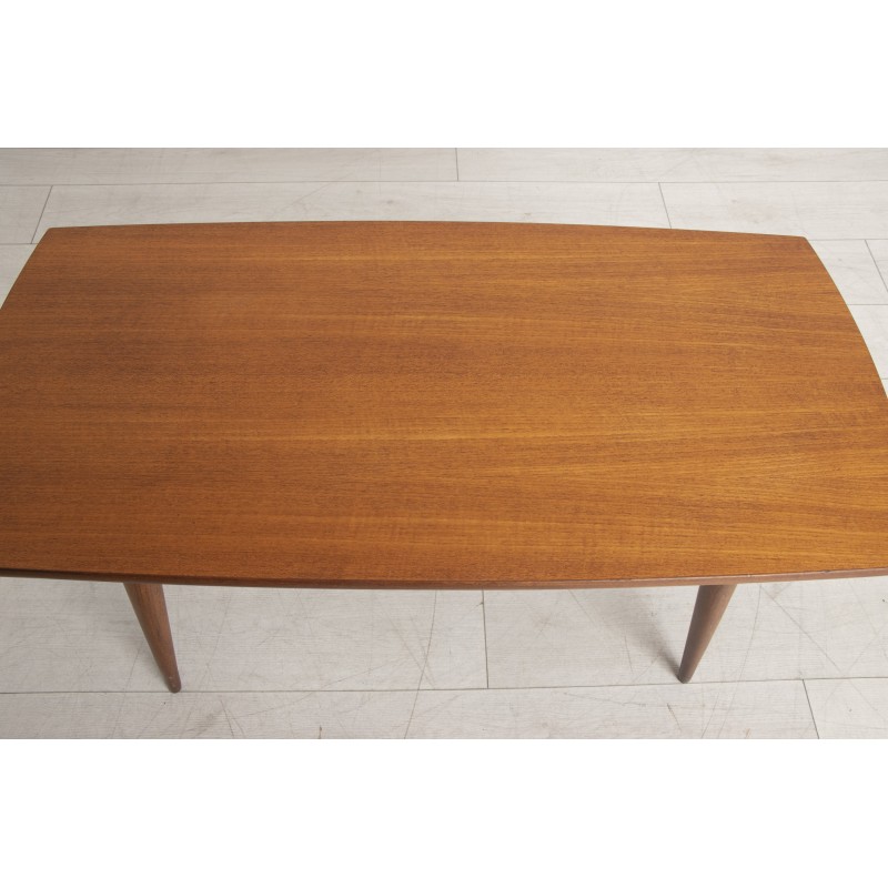 Table basse vintage en teck par Aase Mobler, Norvège 1960