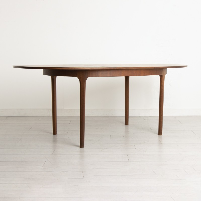 Mid century extending teak dining table by McIntosh, 1960s