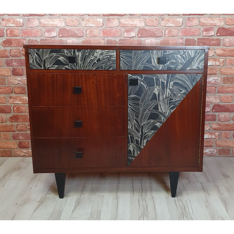 Vintage renovated chest of drawers, Poland 1970