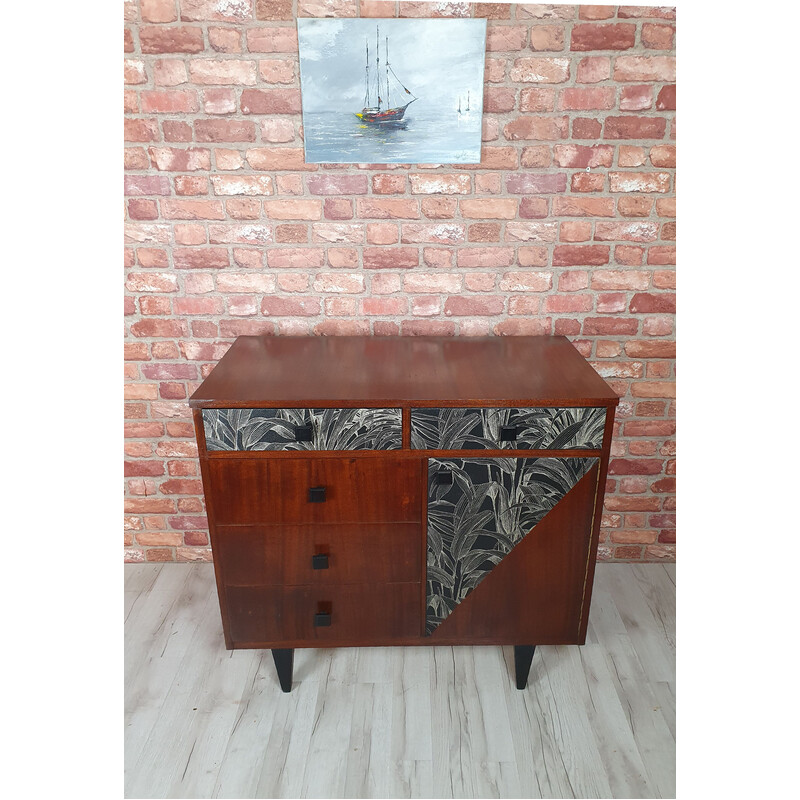 Vintage renovated chest of drawers, Poland 1970