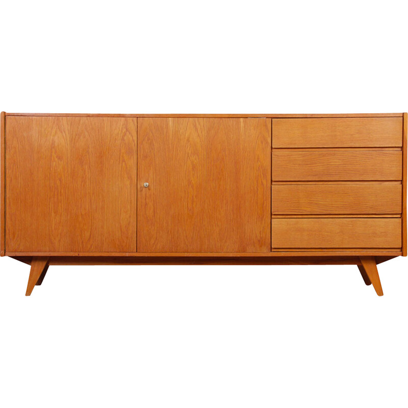 Vintage U-460 sideboard by Jiroutek for Interier Praha, 1960