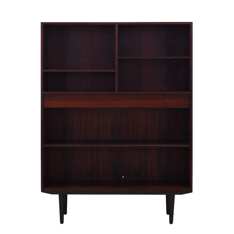 Vintage rosewood bookcase, Denmark 1970s