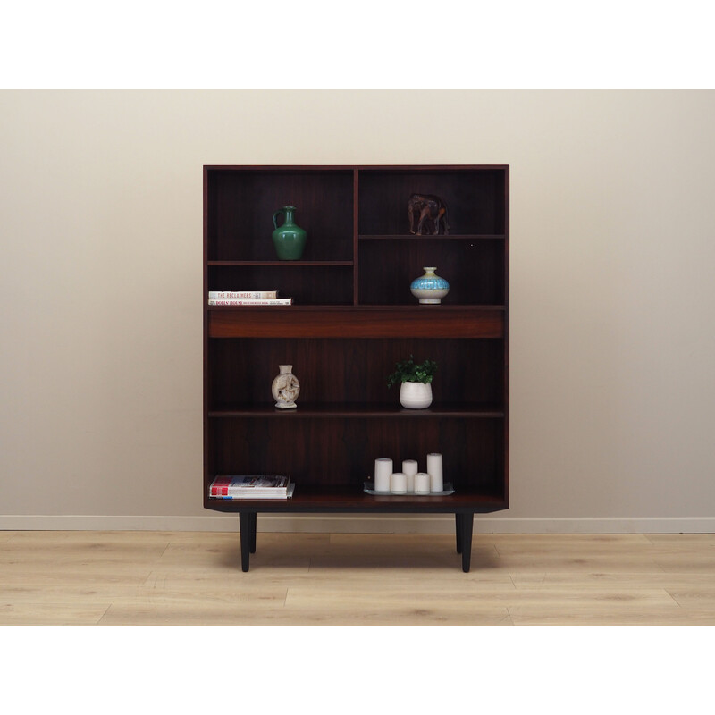 Vintage rosewood bookcase, Denmark 1970s