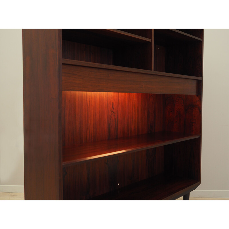 Vintage rosewood bookcase, Denmark 1970s