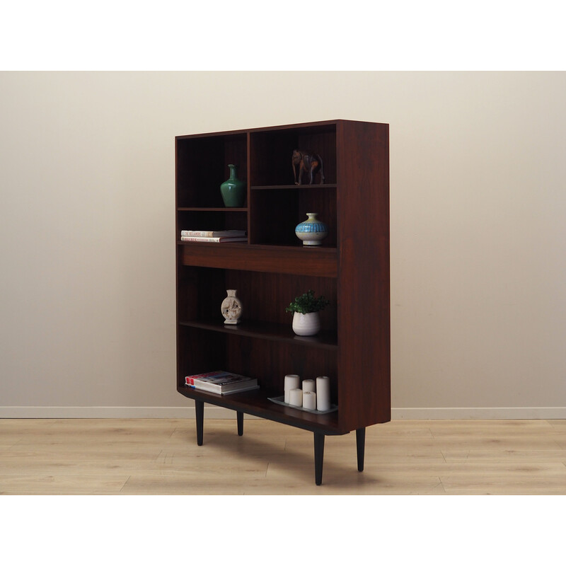 Vintage rosewood bookcase, Denmark 1970s