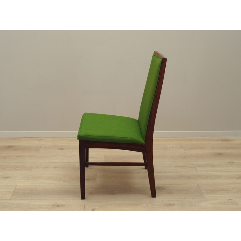 Set of 4 vintage rosewood Danish chairs by Dyrlund, 1970s