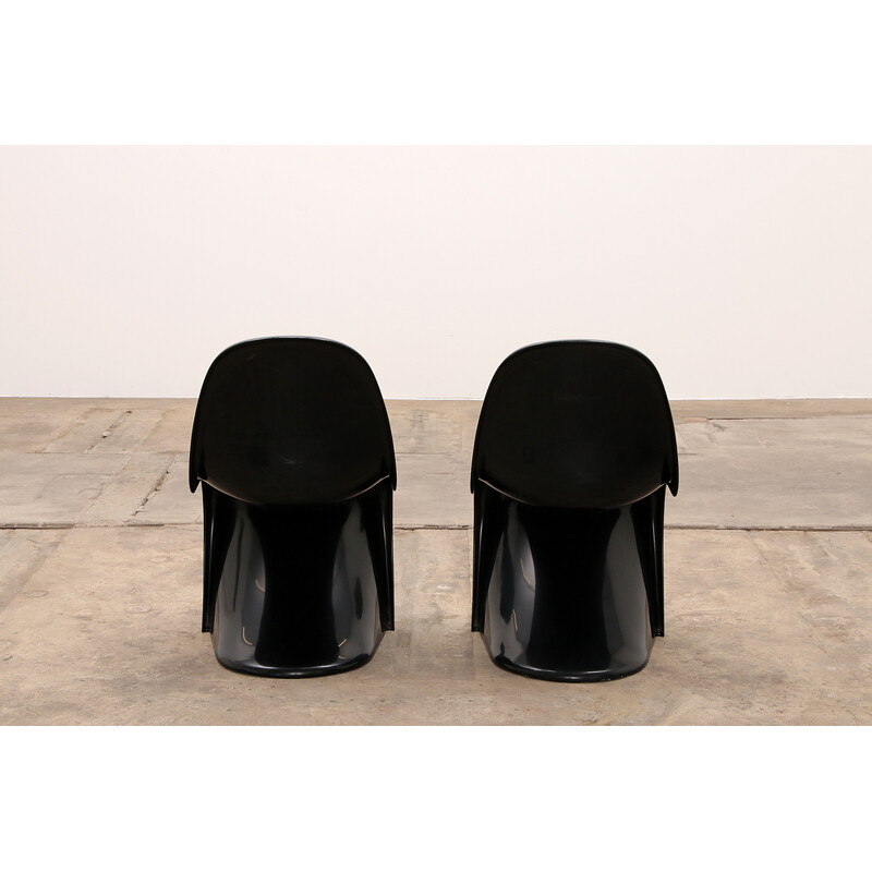 Pair of vintage chairs by Verner Panton for Herman Miller, 1971