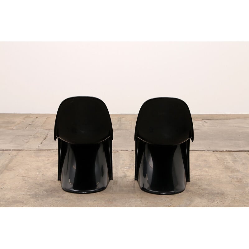Par de cadeiras vintage de Verner Panton para Herman Miller, 1971
