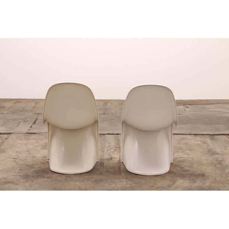 Pair of vintage chairs by Verner Panton for Herman Miller, 1971
