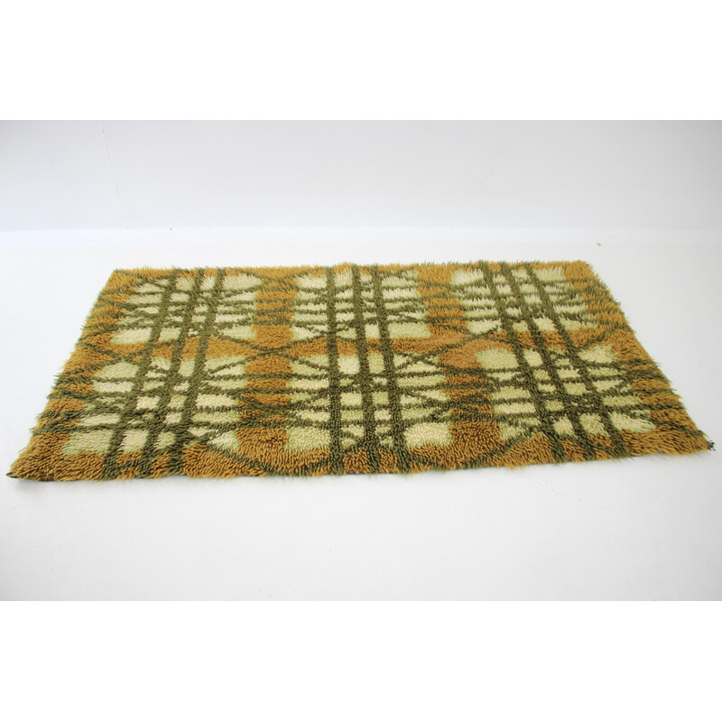 Danish vintage wool rug, 1970s