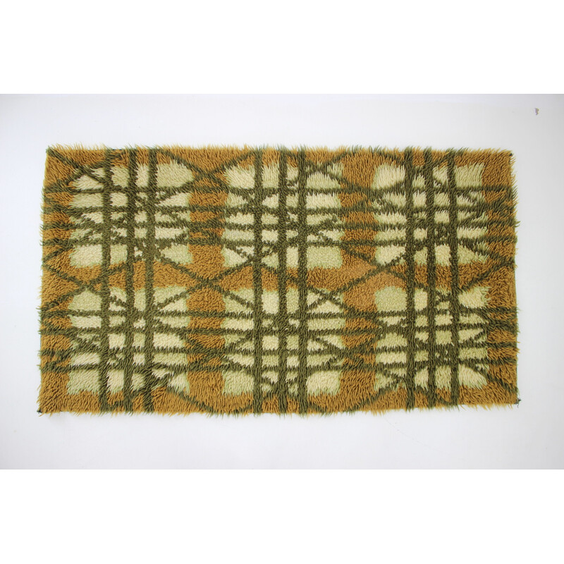 Danish vintage wool rug, 1970s
