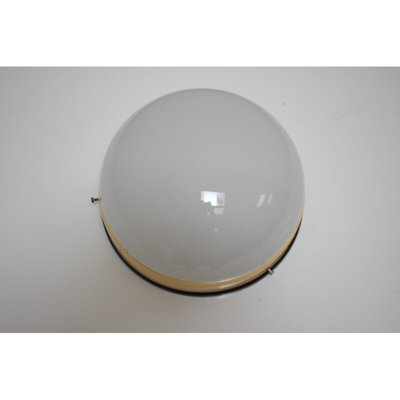 Mid century glazen wandlamp, 1960