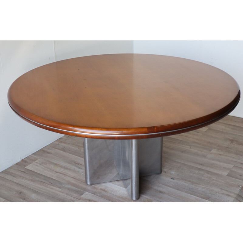 Vintage ronde tafel van Hans Von Klier voor Skipper, 1970