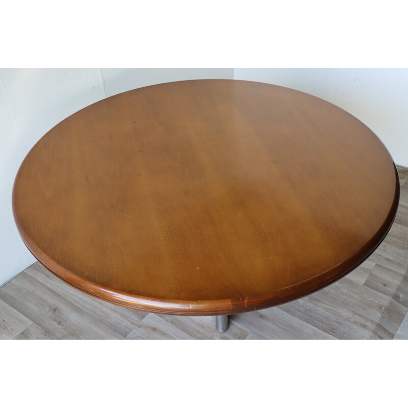 Vintage circular table by Hans Von Klier for Skipper, 1970