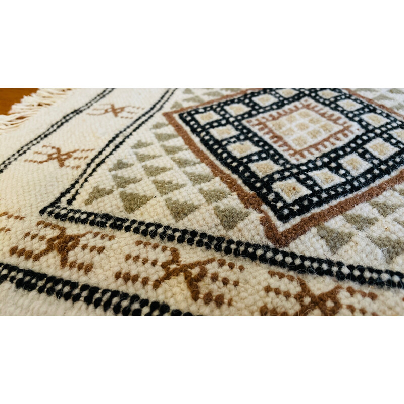 Tappeto Kilim vintage in pura lana, 1970