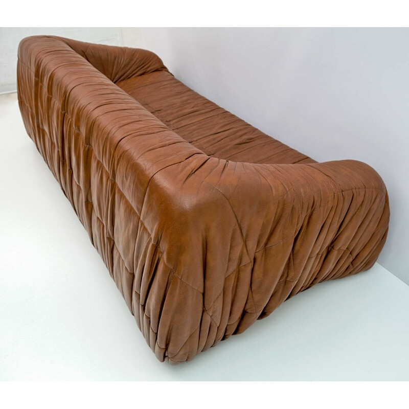 Vintage Italian sofa "Piumino" by De Pas D'urbino Lomazzi for Dall'Oca, 1970s