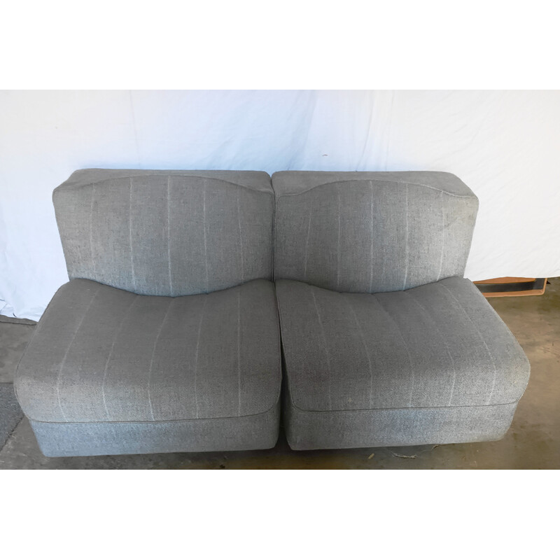 Set van 3 vintage modulaire fauteuils van Tito Agnoli voor Arflex, 1970